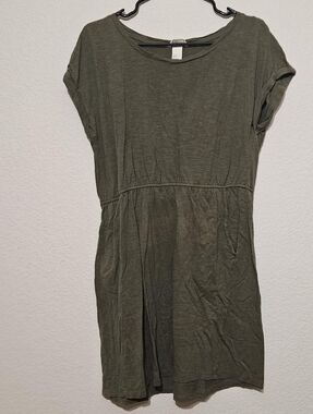 Medium Army Green H&M Dress